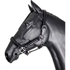 AB Lederen halster met lak